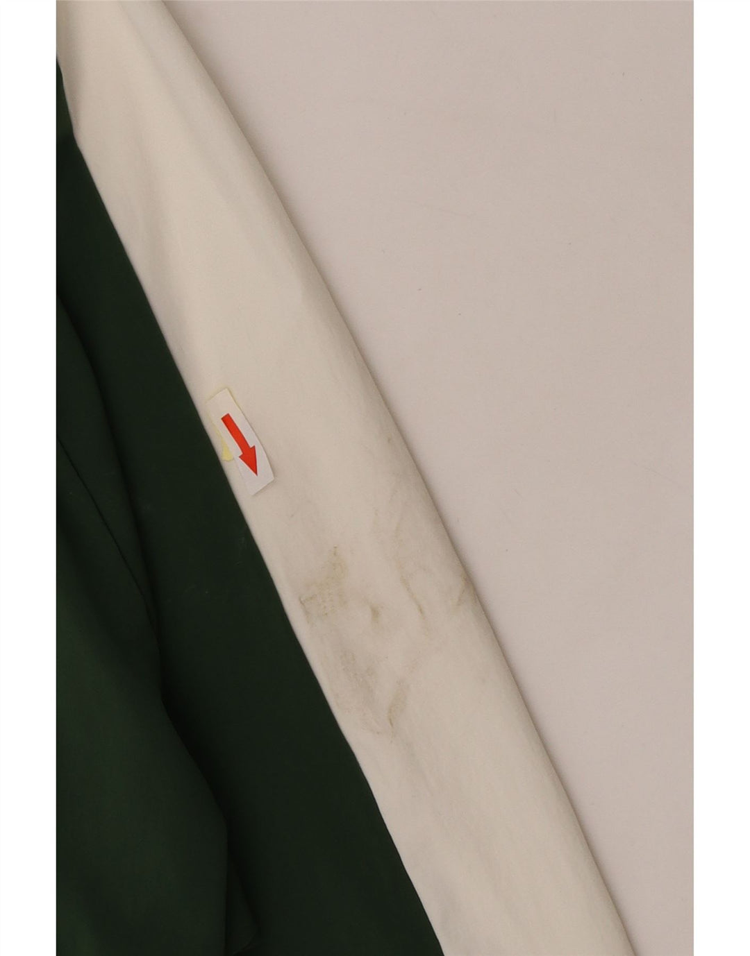 Nike Veste de survêtement courte pour femme UK 10 Small Vert Colourblock