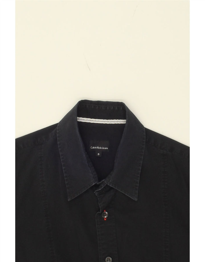 CALVIN KLEIN JEANS Mens Shirt Small Black Vintage Calvin Klein Jeans and Second-Hand Calvin Klein Jeans from Messina Hembry 