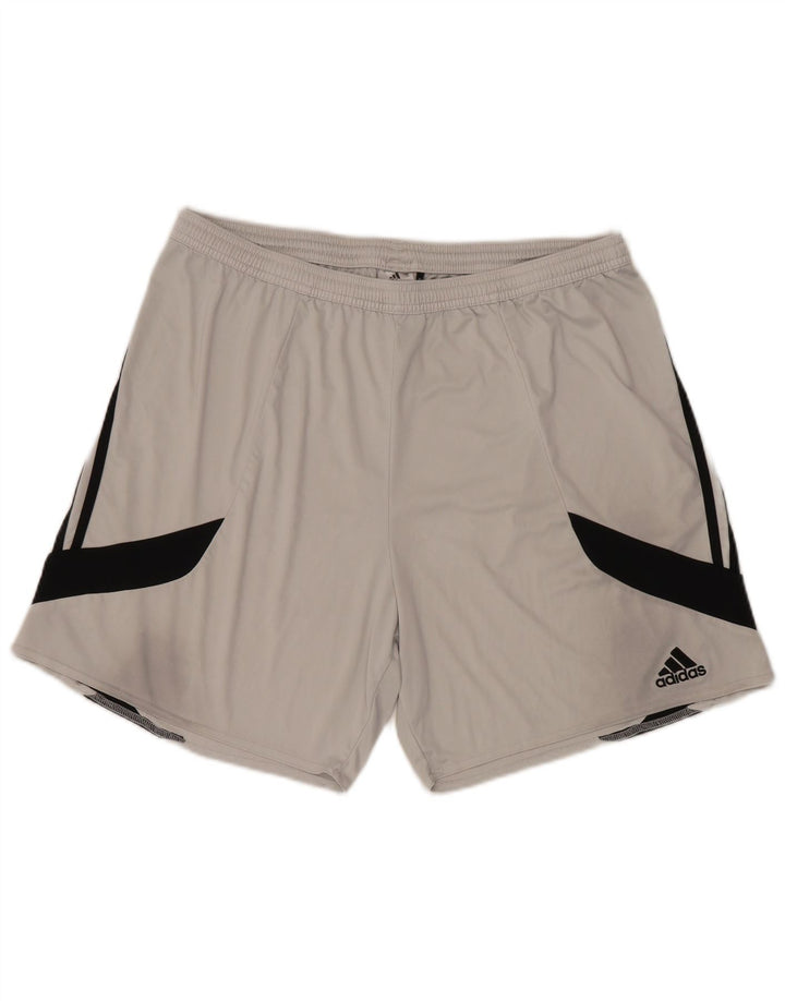 NIKE Short de sport pour homme 2XL Blanc Colorblock Polyester