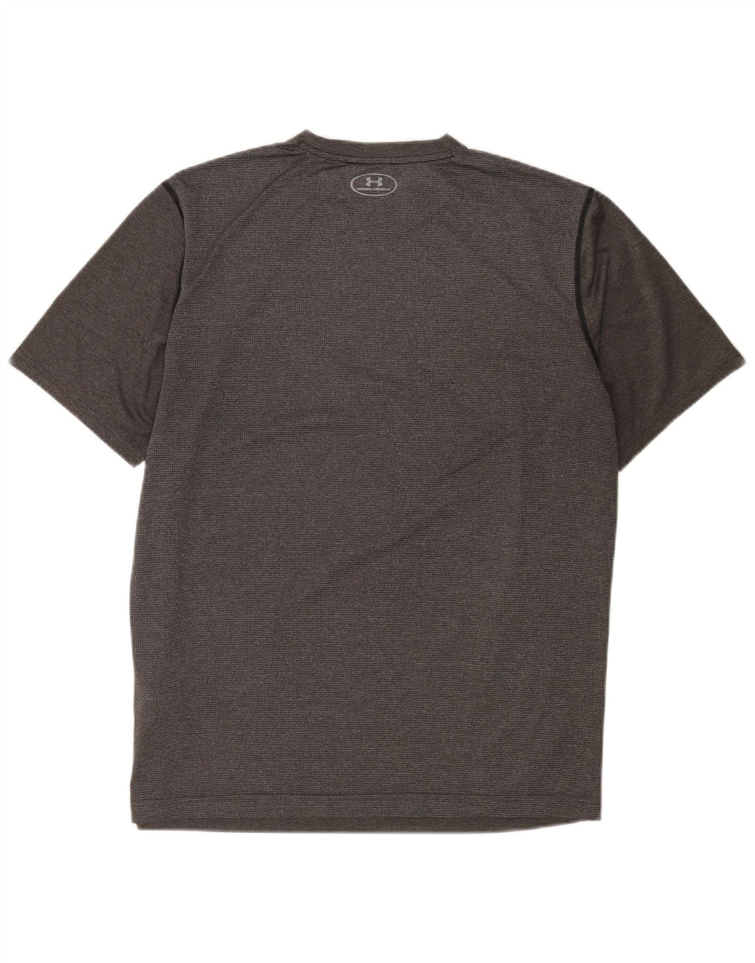 Under Armour T-Shirt Heat Gear Homme Gris Large Polyester