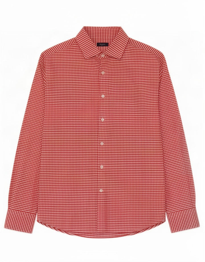 Deperlu Chemise Flanelle Homme XL Rouge Vichy Coton