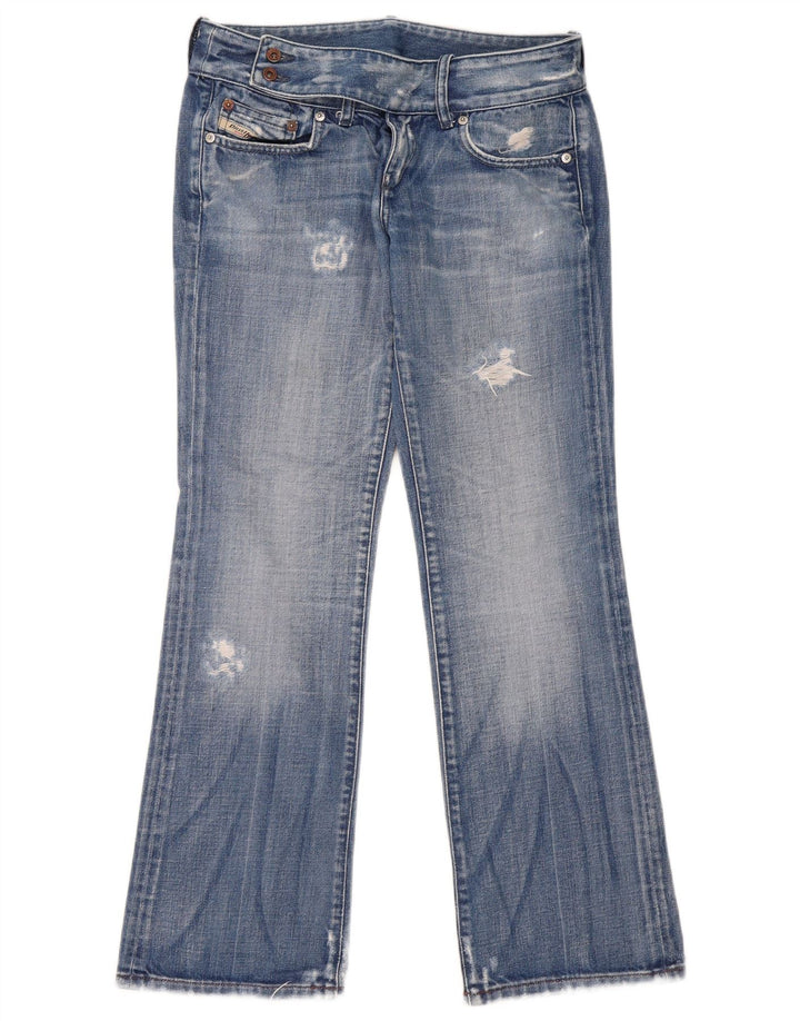 Diesel Jean bootcut effet vieilli W29 L29 en coton bleu pour femme