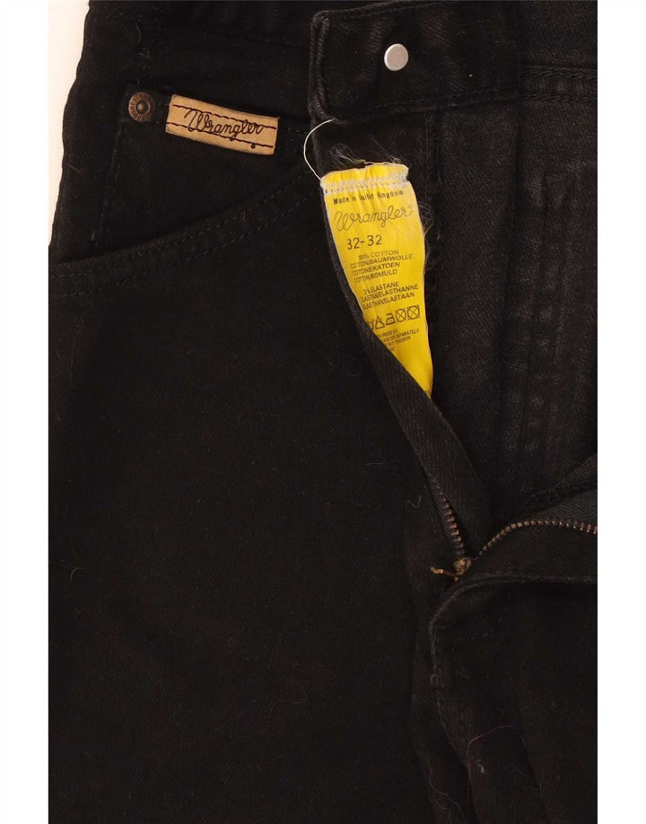 Wrangler Jean Slim Droit Homme W32 L32 Coton Noir
