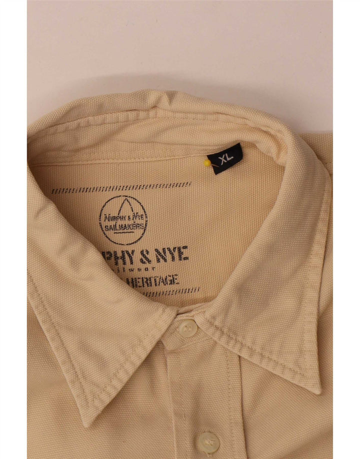 Murphy & Nye Chemise Sailmakers XL Coton Beige Homme