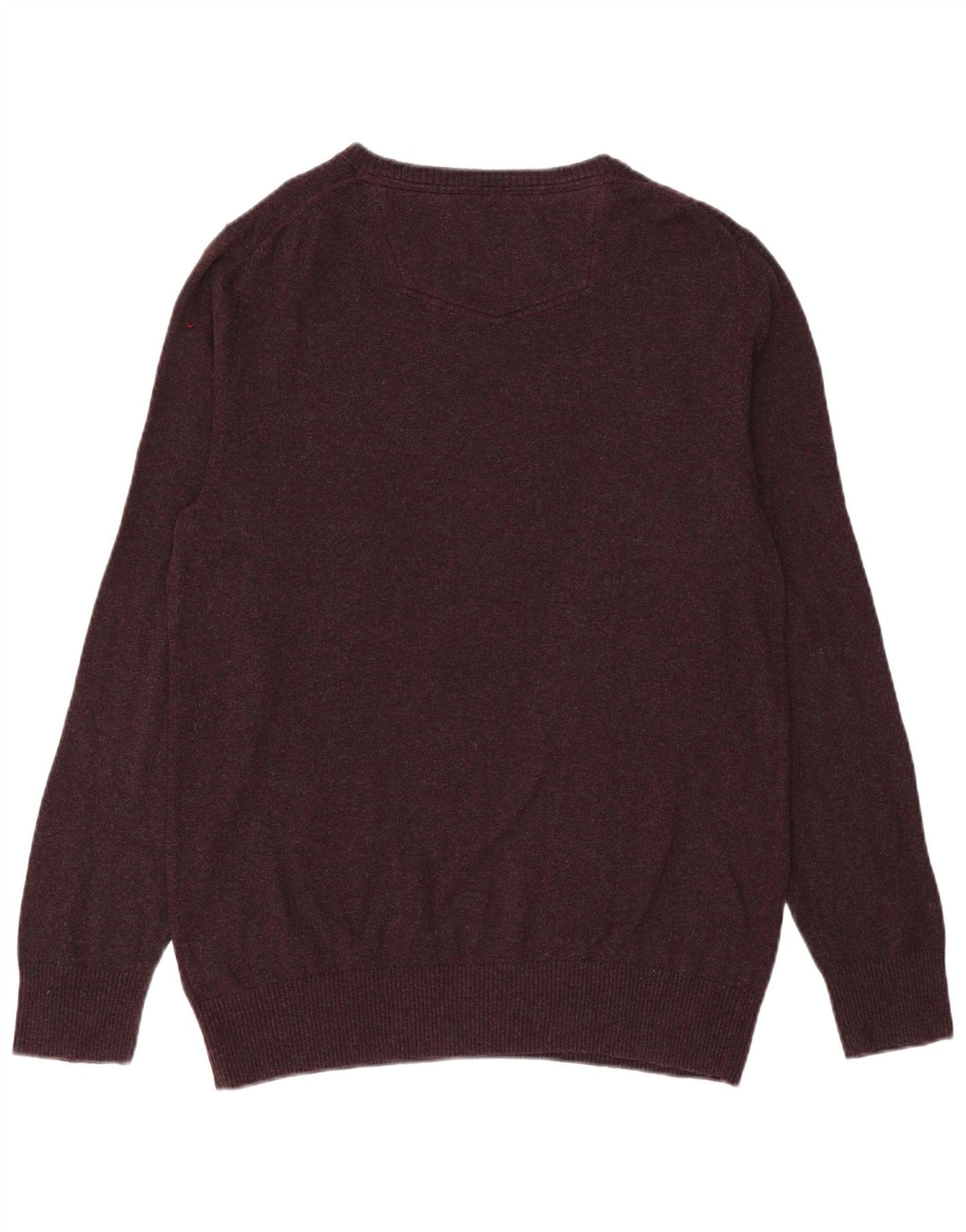 Fat Face Pull col V pour homme en coton Violet Taille L