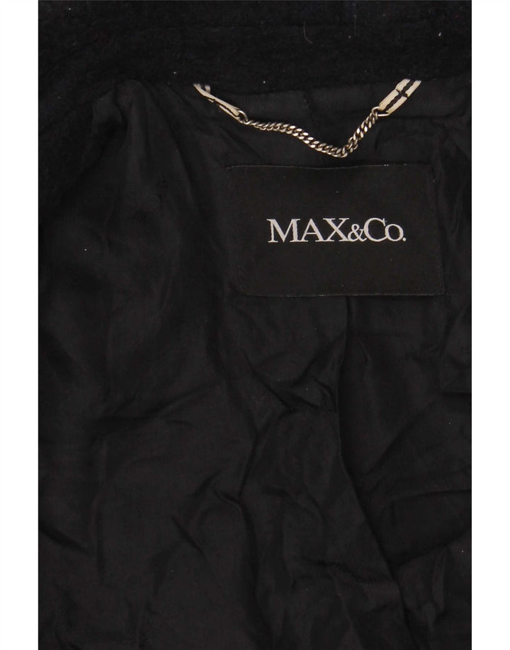 Max & Co. Caban pour femme UK 10 Petit Bleu marine