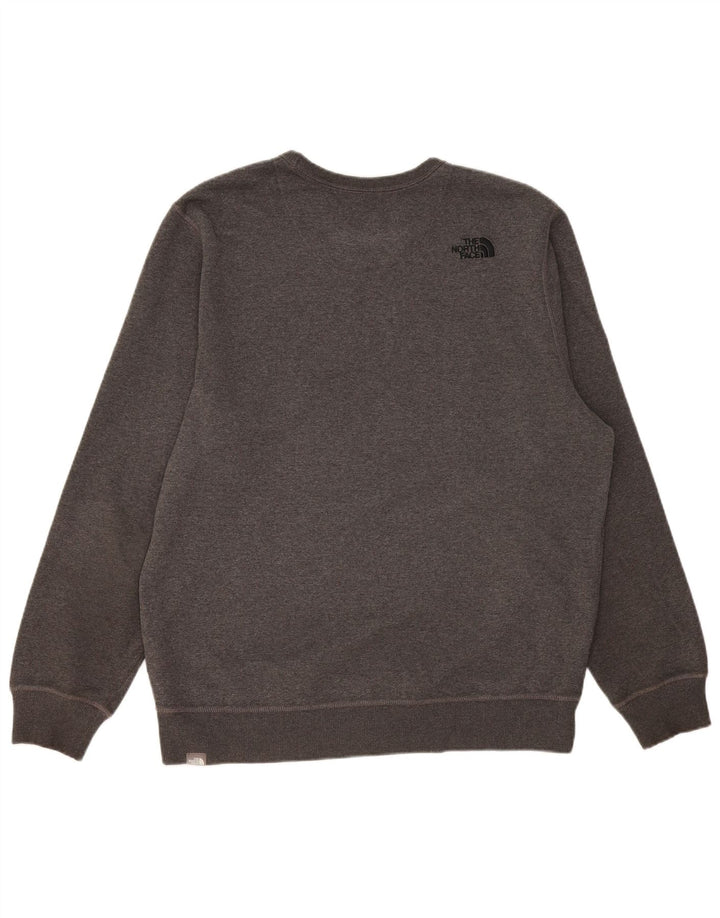 The North Face Sweat-shirt graphique pour homme XL Gris Coton