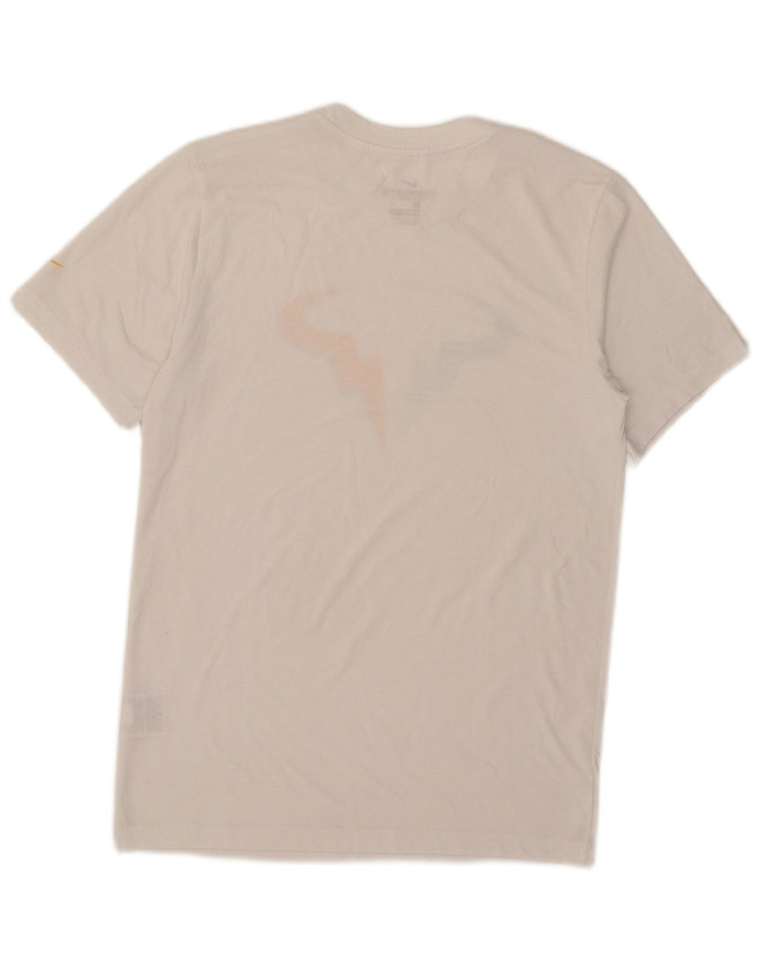Nike Hommes Dri Fit Graphic T-Shirt Haut Petit Blanc Polyester