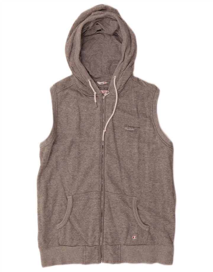 CHAMPION Pull à capuche zippé Heritage Classics pour femme UK 18 XL Gris