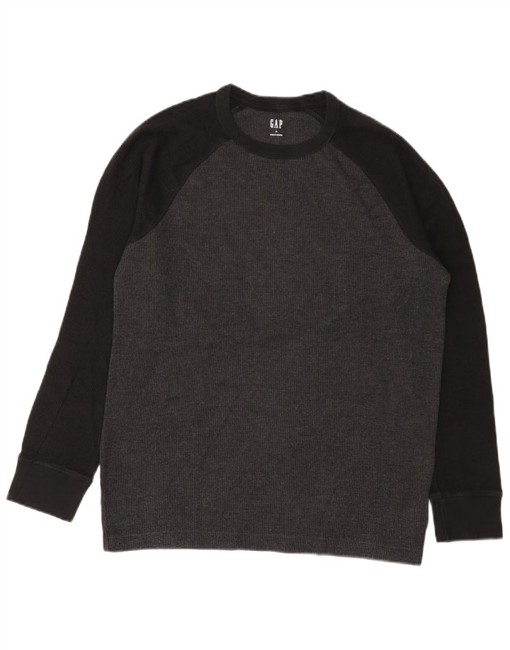 Gap Sweat-Shirt Homme Gris Moyen Colorblock Coton