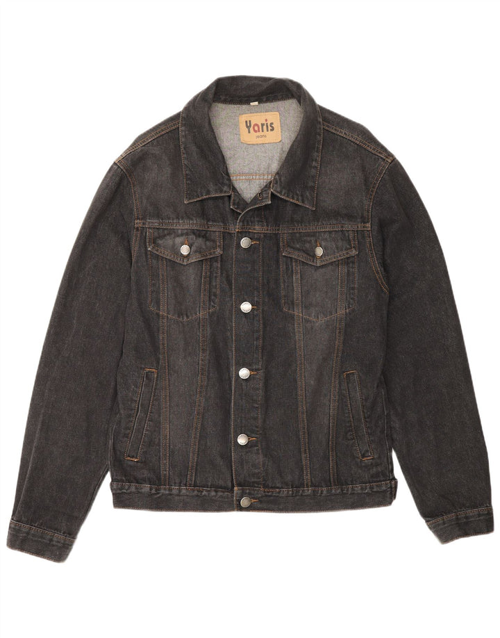 veste en denim homme vintage UK 42 XL Coton Gris