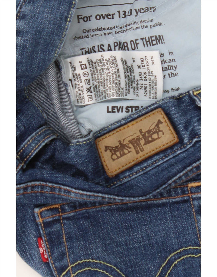 Levi's Jean Capri Femme W30 L18 Bleu Coton