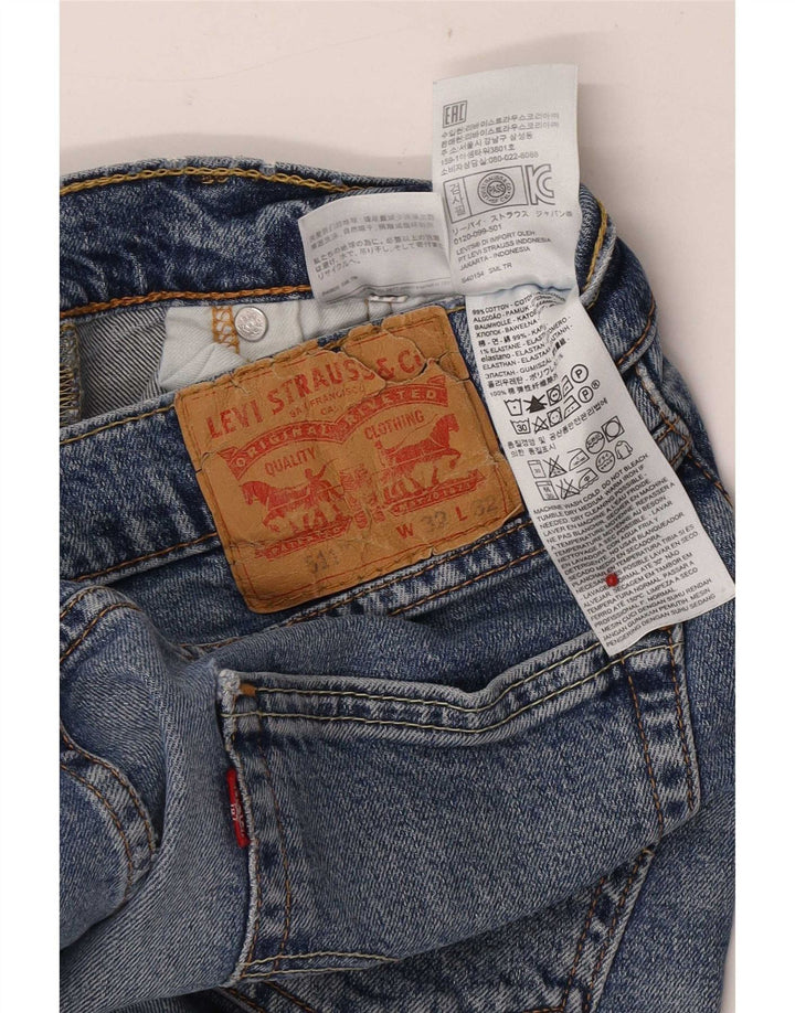 Levi's Jean Slim 511 Homme Bleu W32 L32 Coton