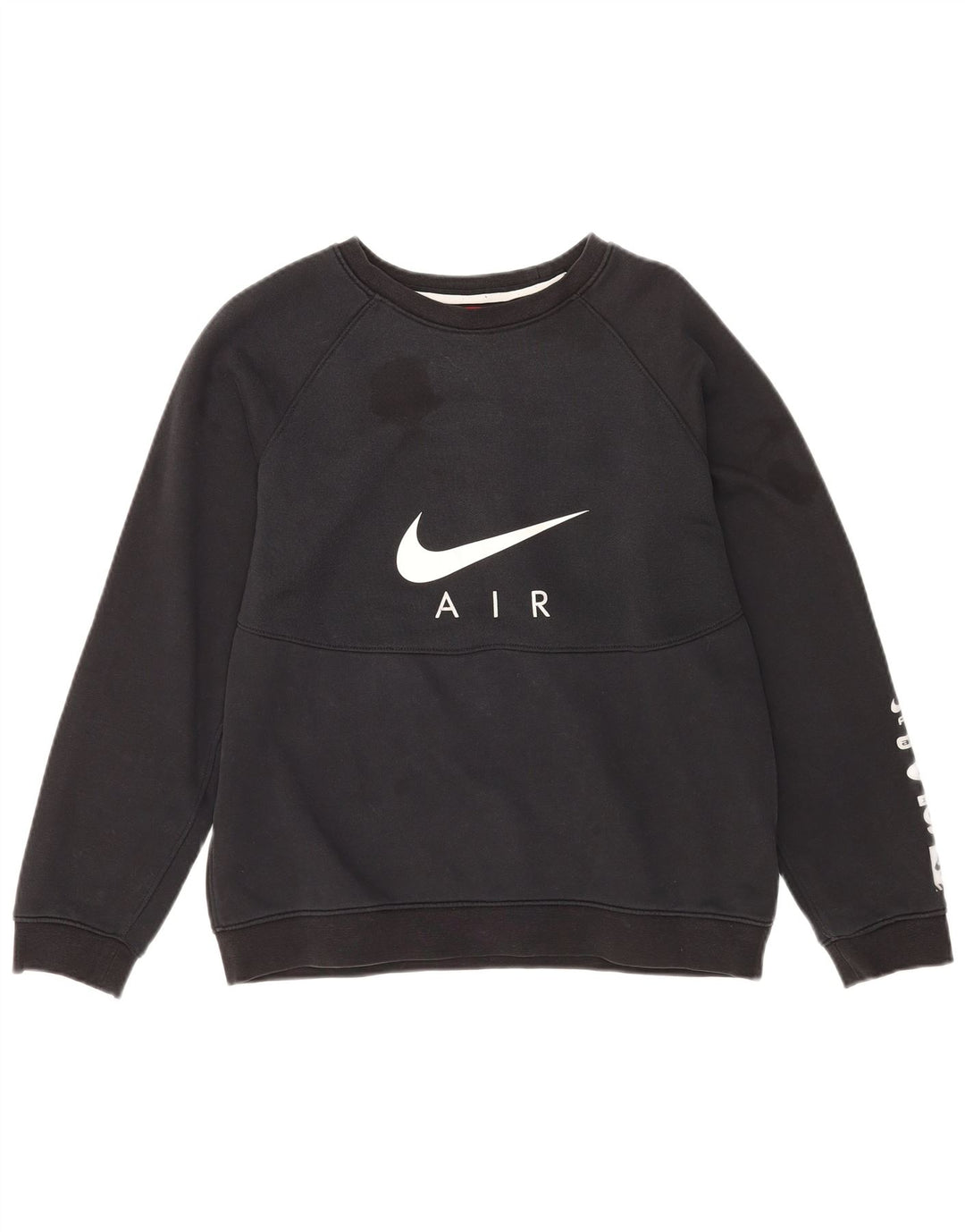 NIKE Sweat-shirt graphique pour garçon 13-14 ans XL Noir Coton