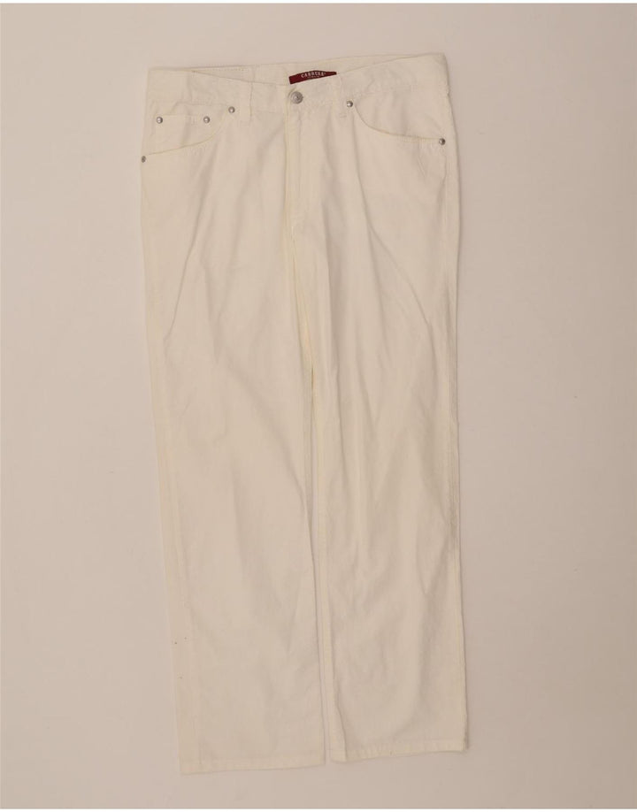 Carrera Pantalon décontracté 700 Regular Fit pour homme Taille 33 Blanc Coton