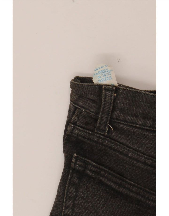 CARRERA Femme Jupe En Jean W28 Coton Noir Moyen