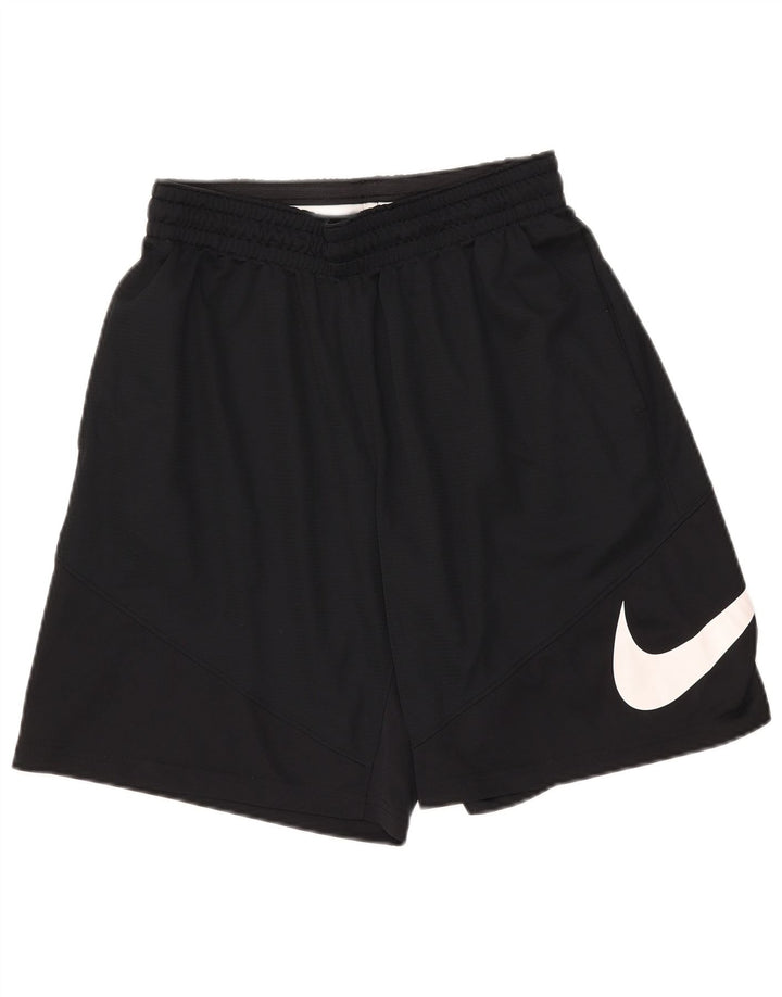 Nike Short de sport Dri Fit Graphic pour homme en polyester noir Taille L