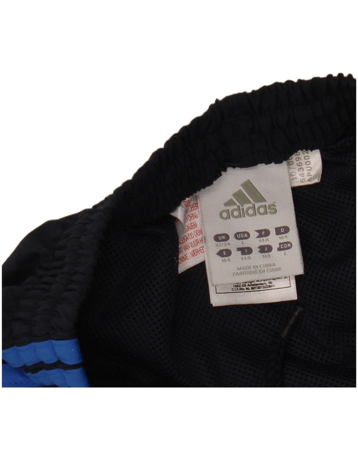 Pantalon de survêtement Adidas garçon 13-14 ans bleu marine polyester