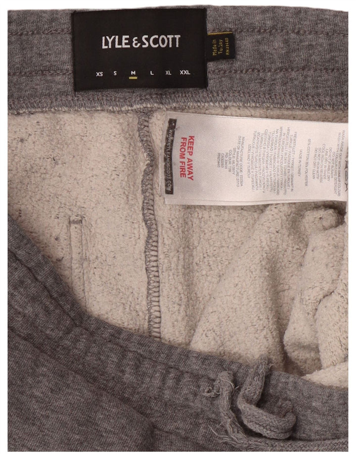 Lyle & Scott Pantalon De Survêtement Joggers Homme Gris Moyen Moucheté Coton