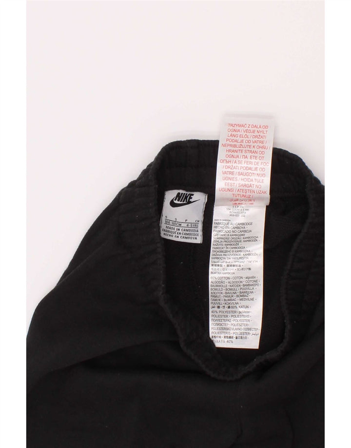 Nike Short de sport pour garçon 4-5 ans Petit Noir Coton