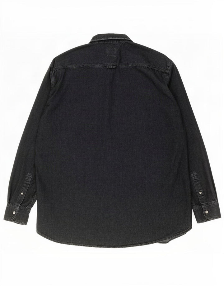 Levi's Chemise Homme Noir Moyen Coton