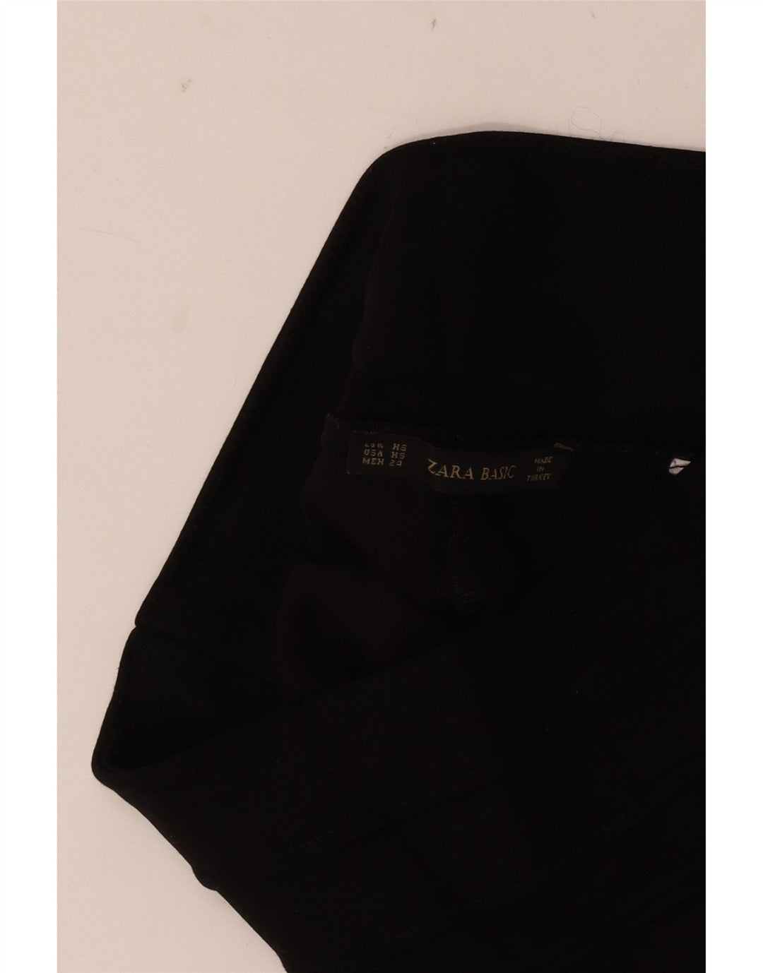 Zara Leggings Femme UK 4 XS Noir