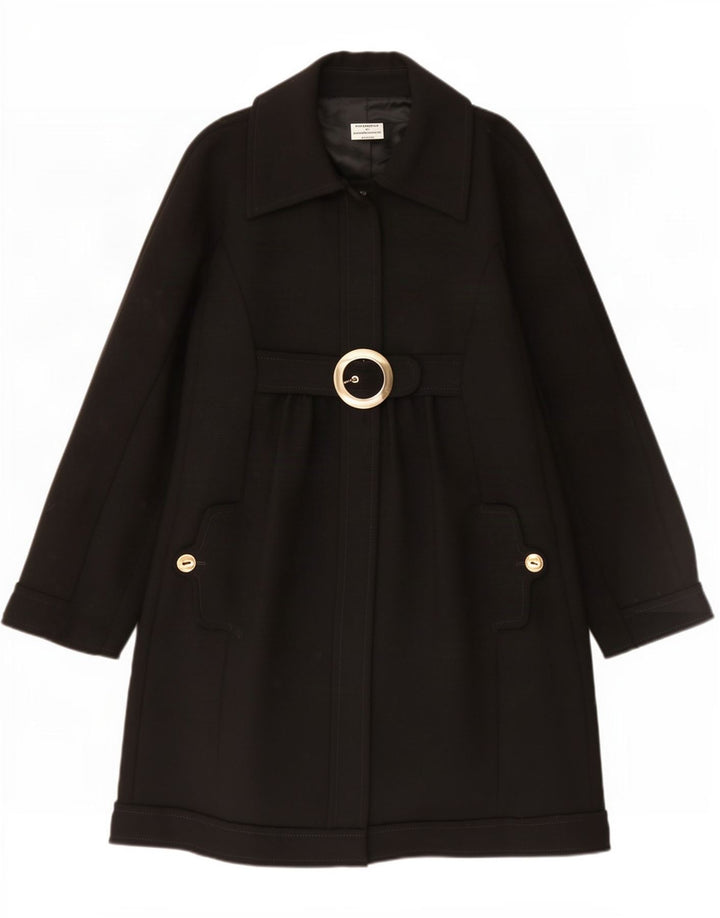 Philosophy Di Alberta Ferretti Manteau pour femme UK 12 Noir moyen