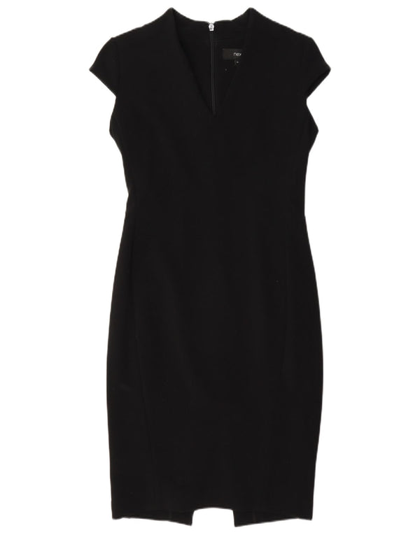 Next Robe fourreau pour femme UK 8 Small Noir Polyester