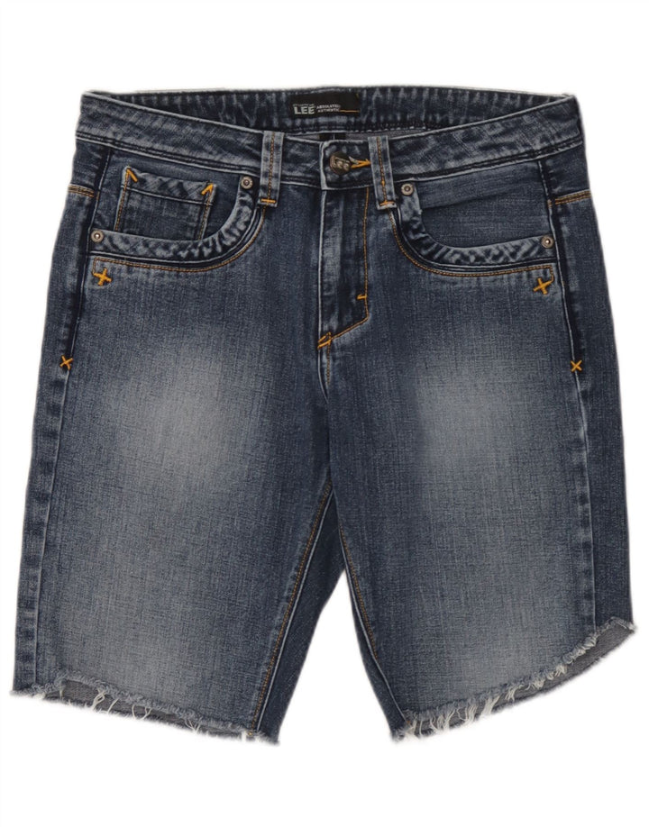 Lee Short en Jean W33 Homme Bleu Moyen Coton