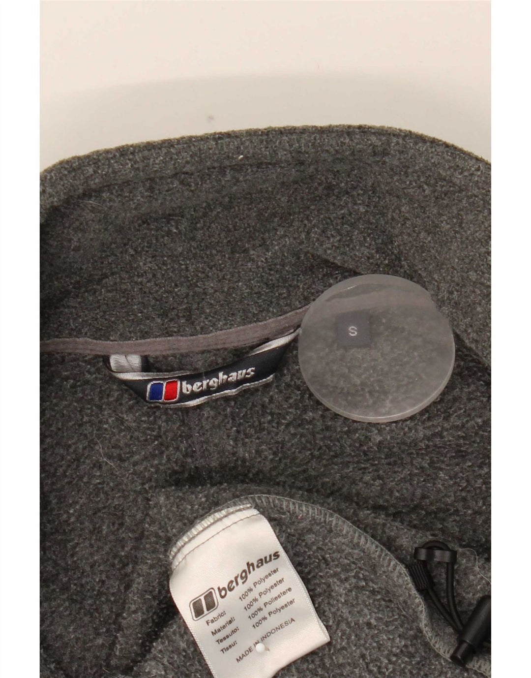Berghaus Veste polaire doublure homme UK 36 petit gris polyester