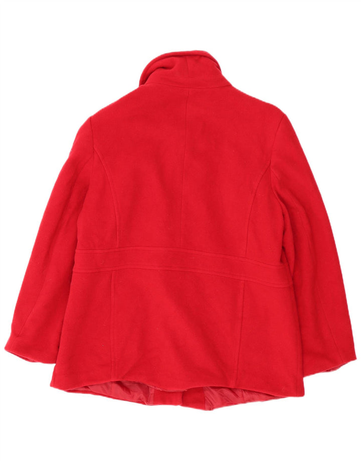 veste femme vintage EU 46 XL Laine Rouge
