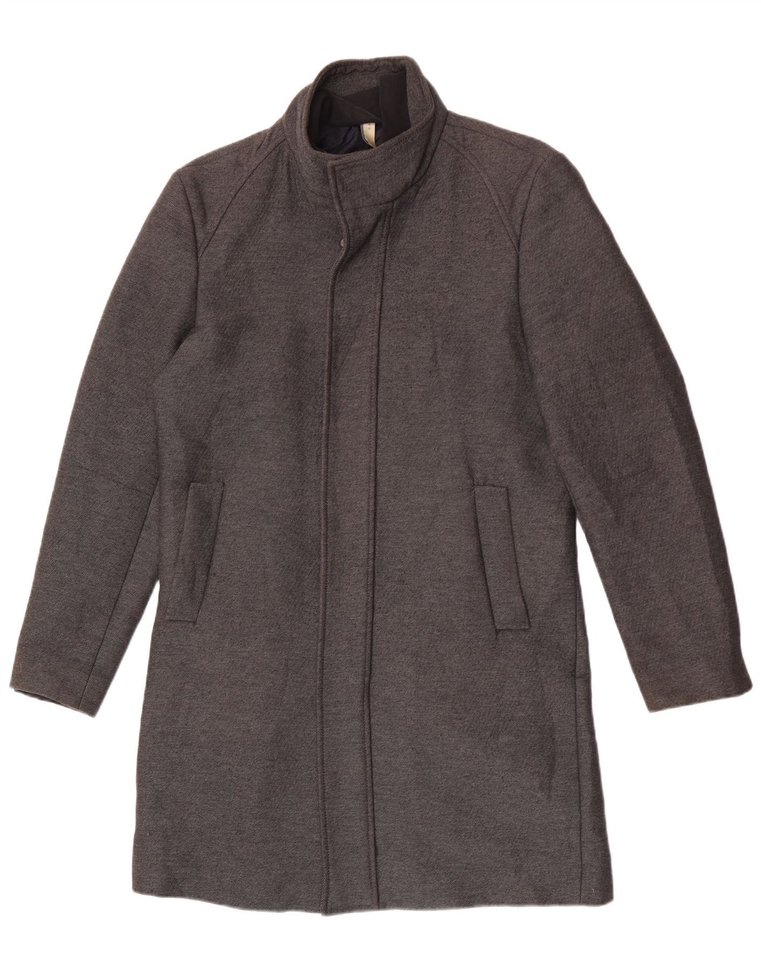 Zara Manteau Homme UK 40 Large Gris