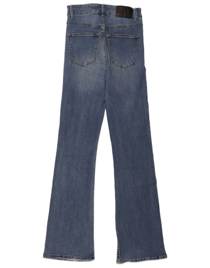 Dkny Jean évasé Femme W27 L31 Bleu Coton