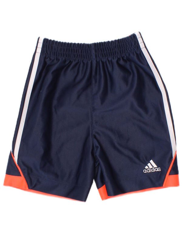 Adidas Short de sport bébé garçon 18-24 mois Bleu marine Colourblock Polyester