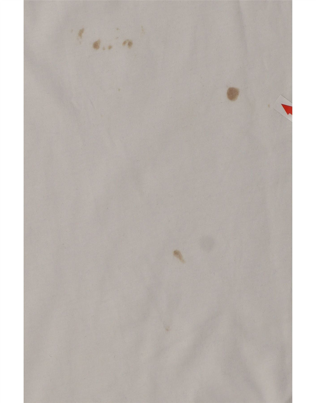 Champion T-Shirt Homme Haut Large Blanc Rayé Coton