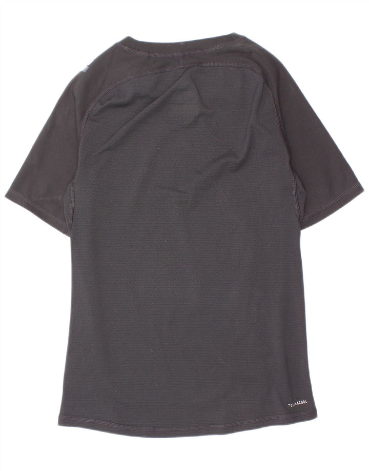 Adidas Garçon Climacool T-Shirt Top 11-12 ans Noir Polyester