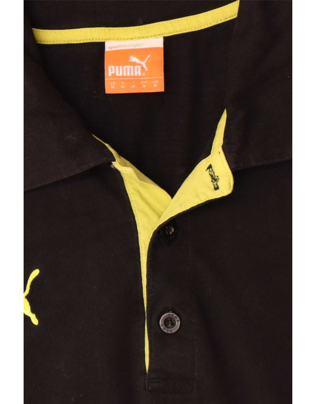 Puma Polo BVB Dortmund Homme Noir Moyen