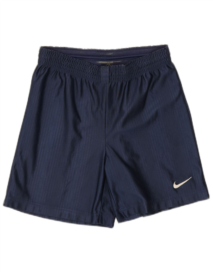 Short de sport Nike garçon 12-13 ans grand bleu marine polyester