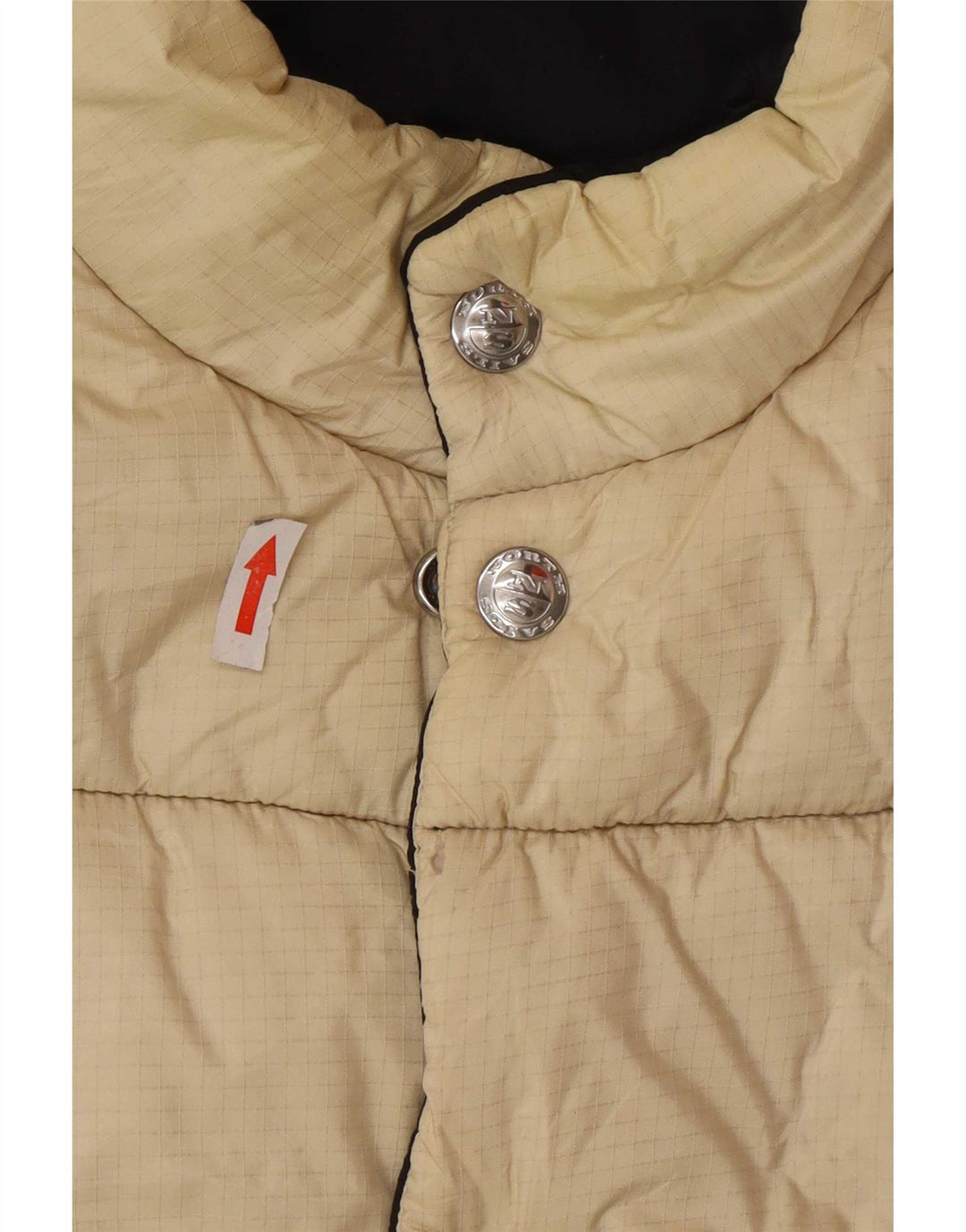 North Sails Gilet rembourré réversible pour homme UK 42 XL Noir Polyamide