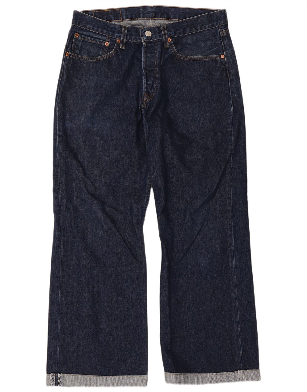 Levi's Jean 527 Bootcut Homme Bleu Marine Coton W32 L27