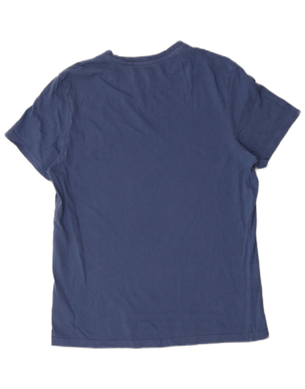 Jack Wills T-shirt coupe classique pour homme, petit, bleu, coton