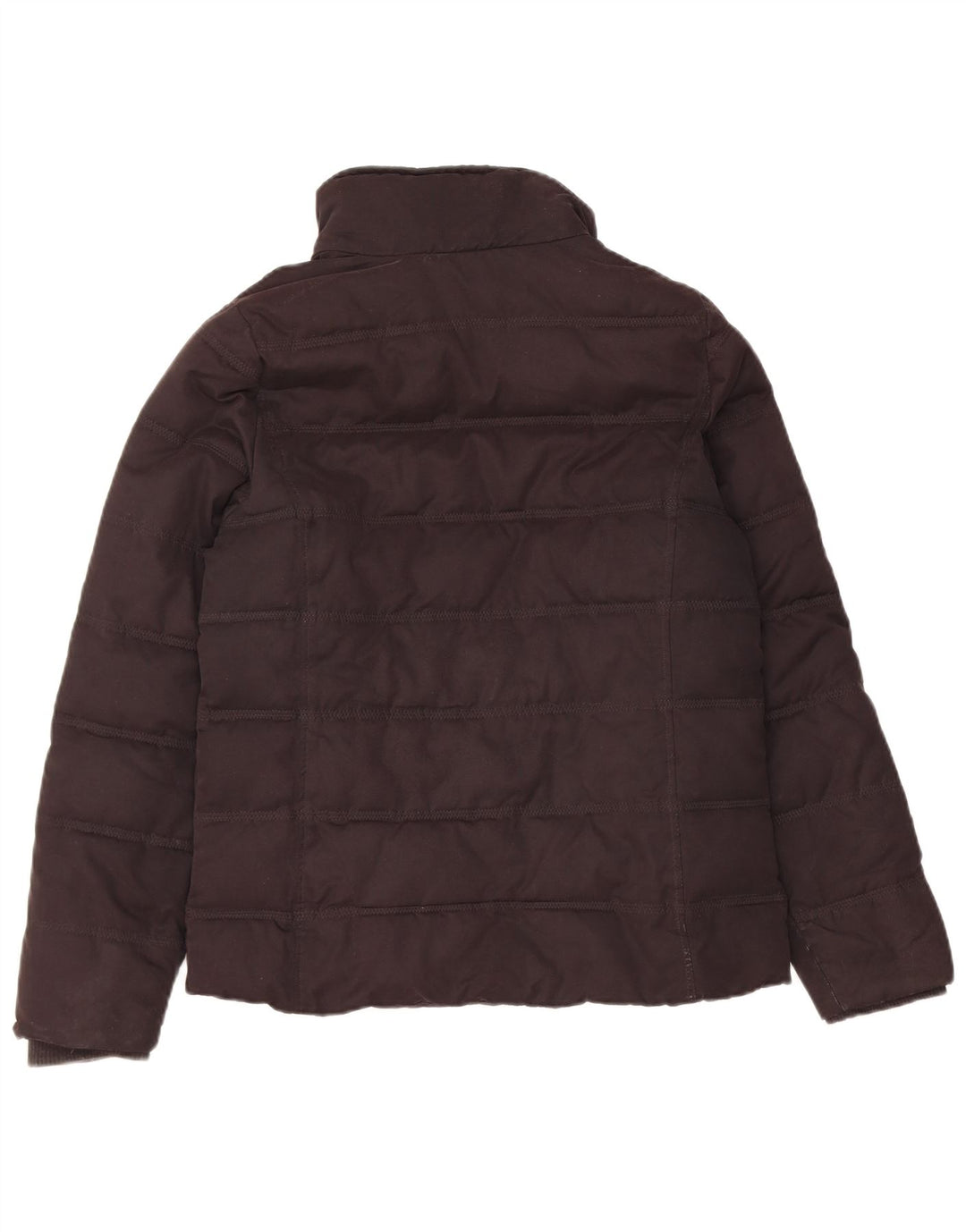 Weird Fish Veste rembourrée pour femme UK 10 Petit Marron Polyester