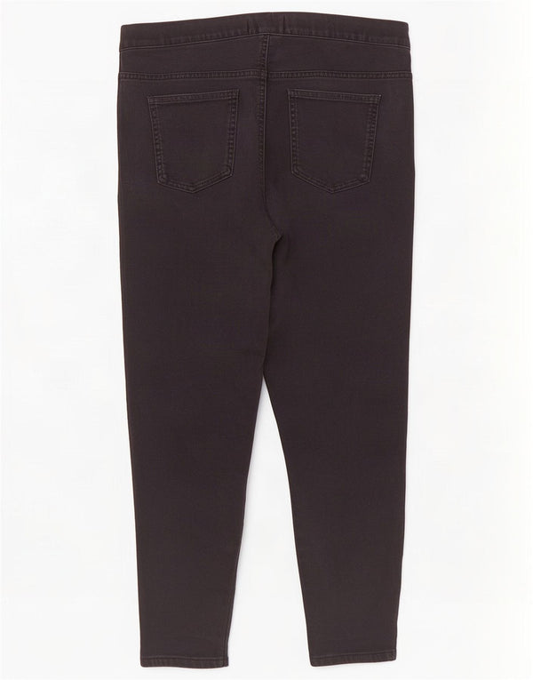Marks & Spencer Womens Jegging Jeans UK 16 Large W34 L32 Black Cotton