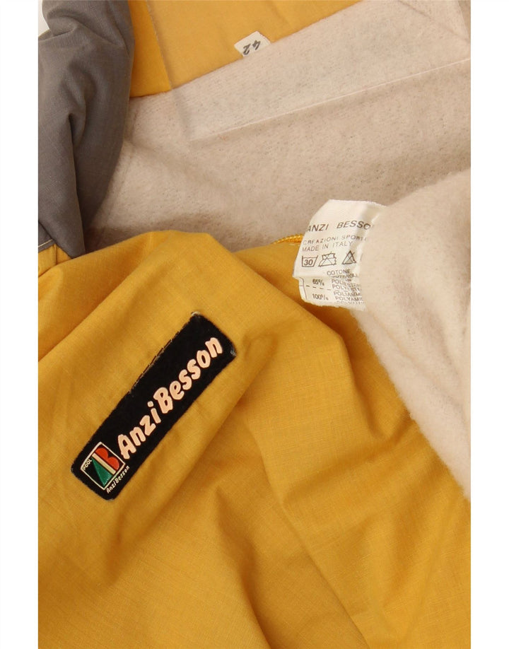 Anzi Besson Veste coupe-vent femme IT 42 Medium Yellow Colourblock