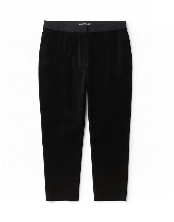 Marks & Spencer Pantalon chino fuselé pour femme UK 16 Large W36 L26 Noir
