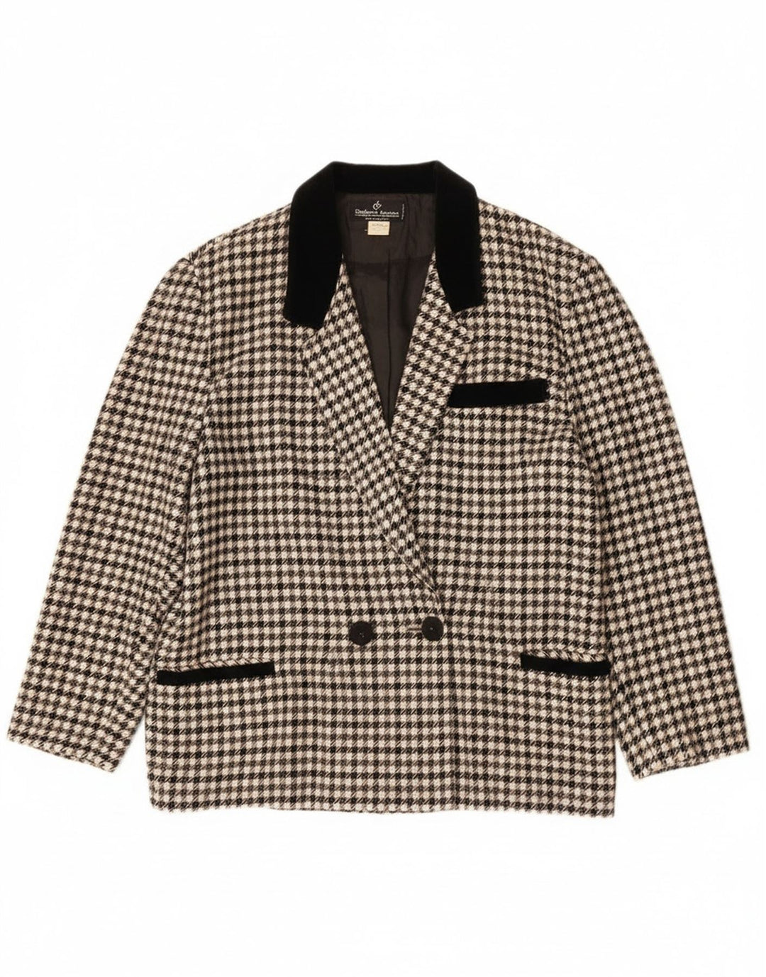 Pret-a-Porter Veste blazer croisée pour femme UK 10 Small Gris