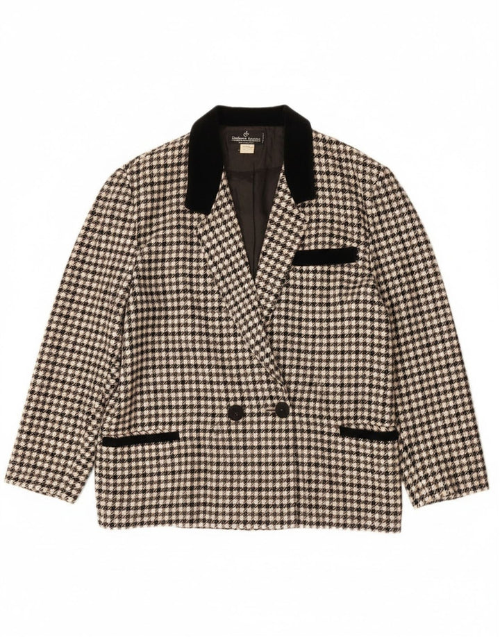 Pret-a-Porter Veste blazer croisée pour femme UK 10 Small Gris