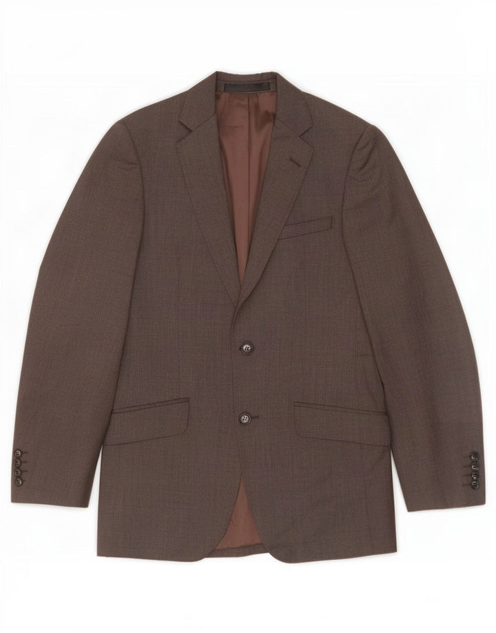 Marks & Spencer Veste blazer à 2 boutons pour homme UK 36 Petite laine grise