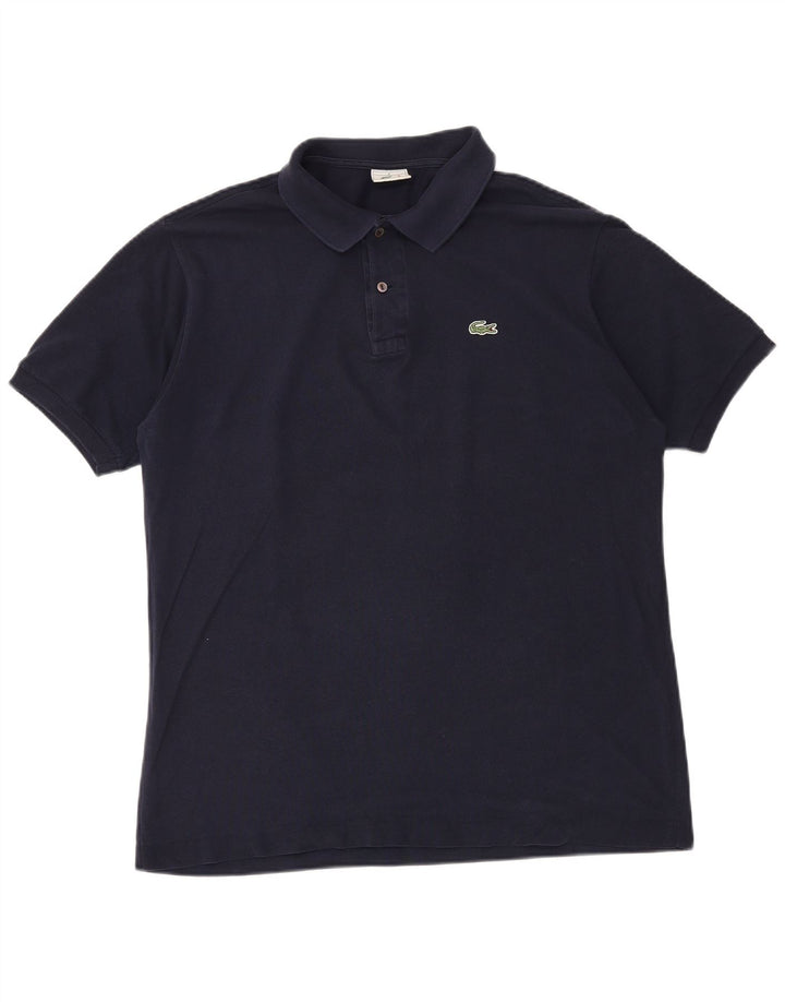 LACOSTE Polo Homme Taille 6 XL Bleu Marine