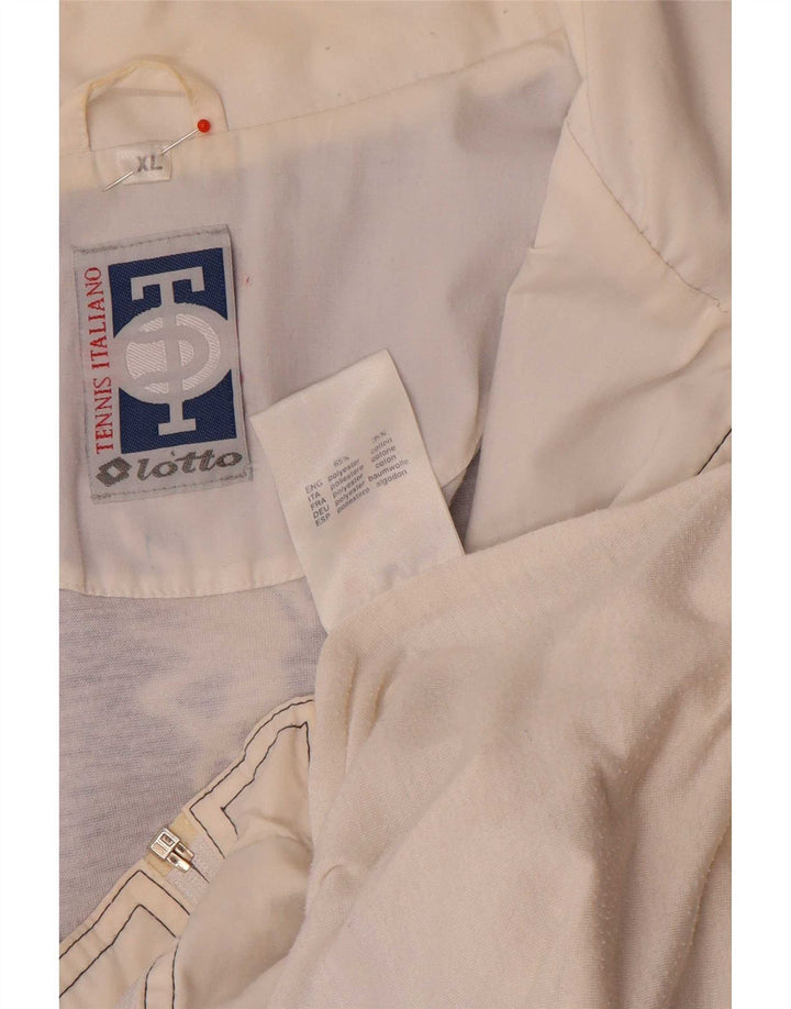 Lotto Veste de survêtement graphique pour homme XL Bleu Colorblock Polyester